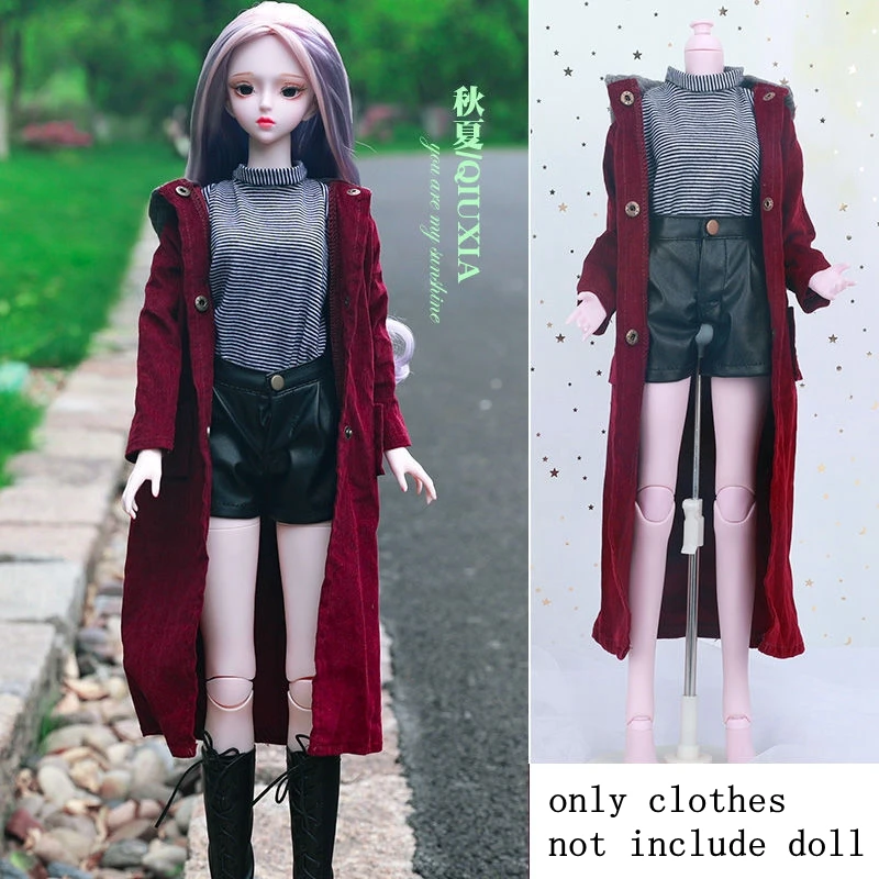 

1/3 60cm BJD Doll Clothes Girl DIY Dress Up Princess Toy Doll Accessories Doll Girl Dress Up Birthday Gift Toy Doll's Clothes