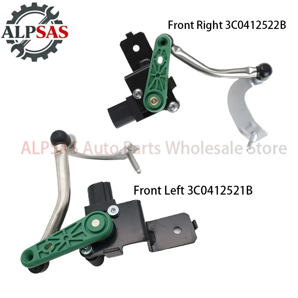 

NEW 3C0412521B 3C0412522B Front Right/Left Height level sensor For Audi Q3 VW Eos Golf Passat Wagon 2009-2011 Car Accessories