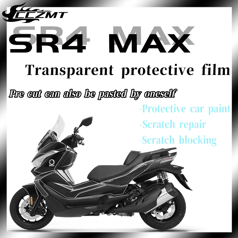 For VOGE SR4 MAX SR4MAX 350 2022 2023 invisible car coat transparent protective film the entire vehicle TPU film