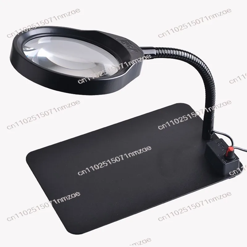 PD-032C Desktop Magnifier 10X/20X HD with LED Light