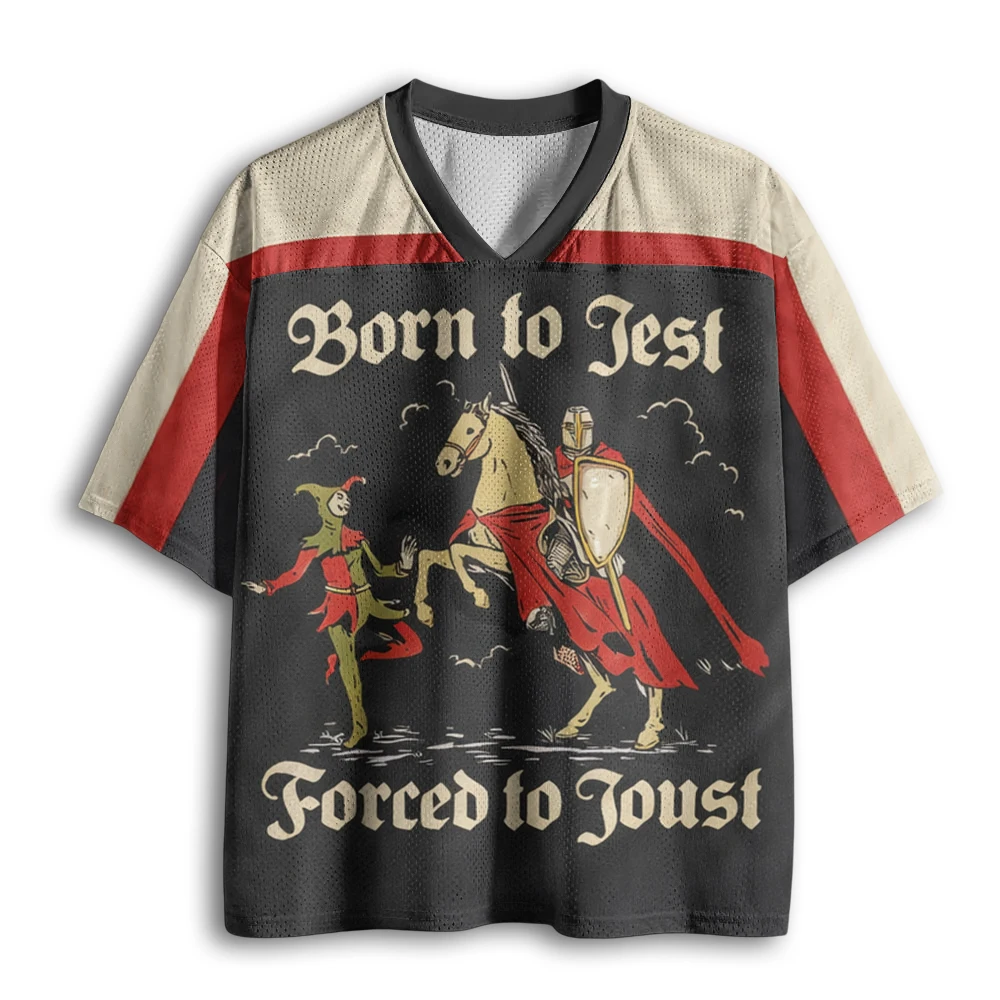 2026 Retro Renaissance Historical Graphic T‑Shirt Mesh Two Tone Shoulder Panel Unisex Dark Academia Streetwear Short Sleeve Tee