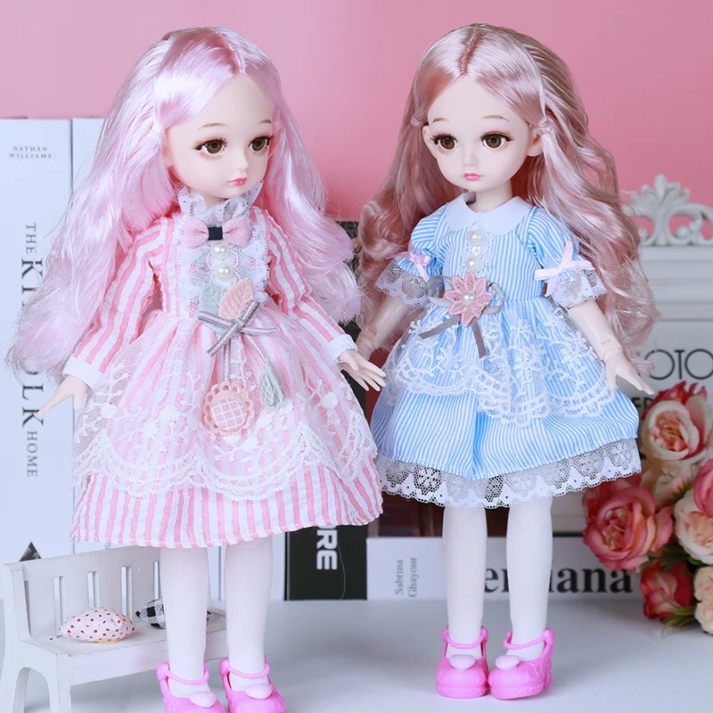 28cm Mode Puppe Kleidung Anzug 1/6 bjd Prinzessin Puppe Dress Up Accessoires ohne Puppe