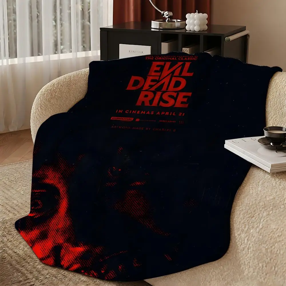 movie T-The Descent-T Throw Warm Soft Flannel Blanket, Multi-use for Sofa Bed Camping Travel Nap