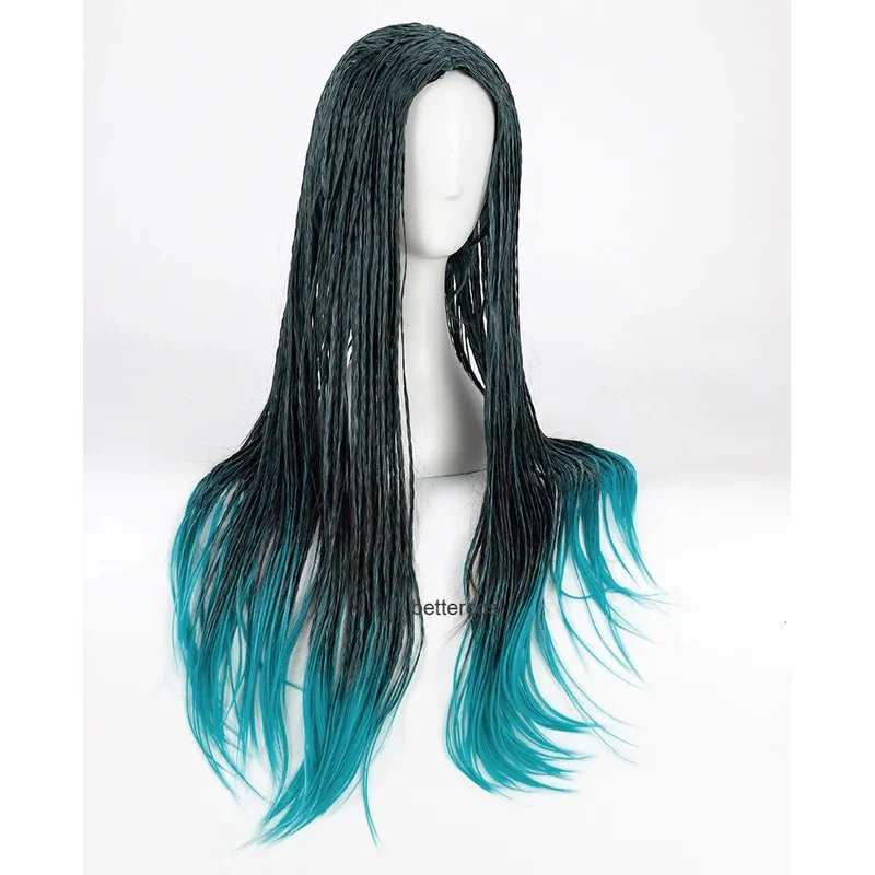 

2025 Descendants 2 Uma Cosplay Braided Heat Resistant Synthetic Hair + Wig Cap