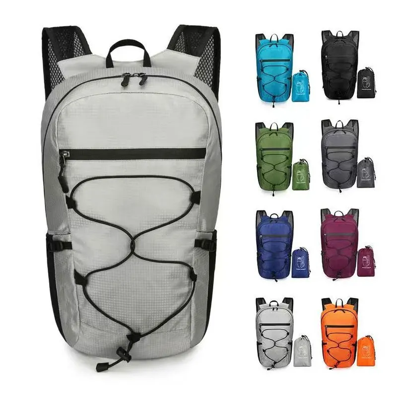Mochila plegable impermeable – Ultraligera para escalada y viaje