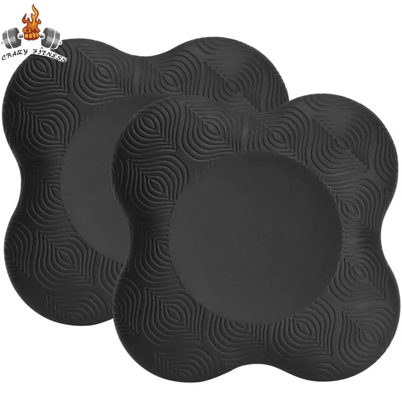 Rodillera de Yoga de 1/2 piezas, cojín suave de espuma TPE, soporte protector para codo, pierna, brazo, equilibrio, ejercicio, Fitness, entrenamiento, esterilla de Yoga