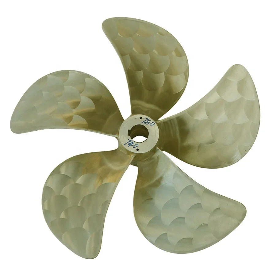 Custom Marine Cu1 Cu2 Cu3 Cutter-shaped Blade Boat Propeller