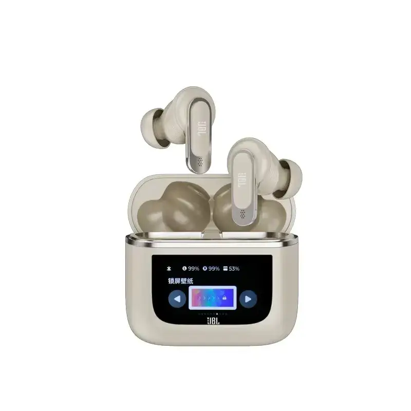 سماعات أذن JBL Tour Pro 2 لاسلكية حقيقية، بلوتوث، إلغاء الضوضاء النشط، سماعات رأس مع علبة شحن ذكية مزودة بإضاءة LED، أصلية - 6