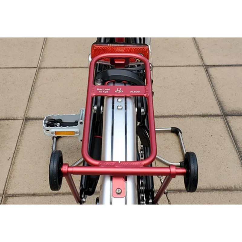 H&H Shelf Folding Ultralight Q version L version shelf for brompton aluminum alloy axle frame