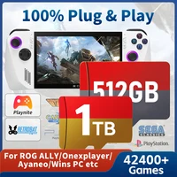 Tarjeta de juego TF para ROG ALLY/Rog ALLY X/Wins Handheld/PC Playnite y consola de juegos Retrobat 52400 + AAA/juegos Retro para PS3/PS2/Switch