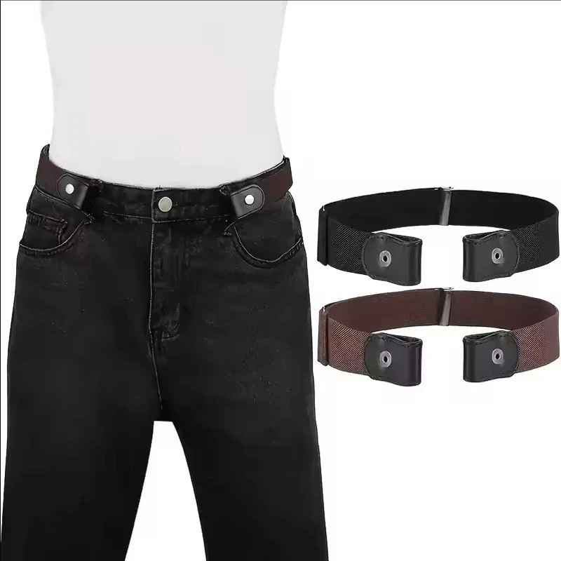 Cinturón elástico sin hebilla para vaqueros, vestidos y pantalón