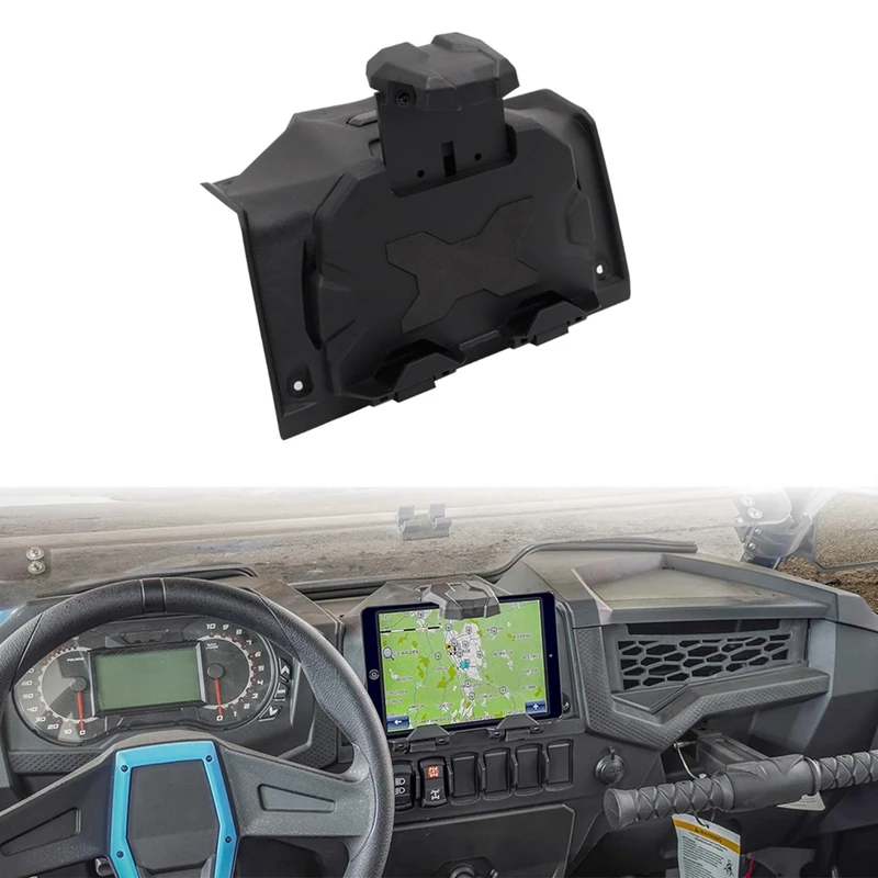 Tablet Holder For RZR XP 1000/Turbo/RZR Trail, Sporty Electronic Device Mount With Storage Box Phone Mount Tablet Holder