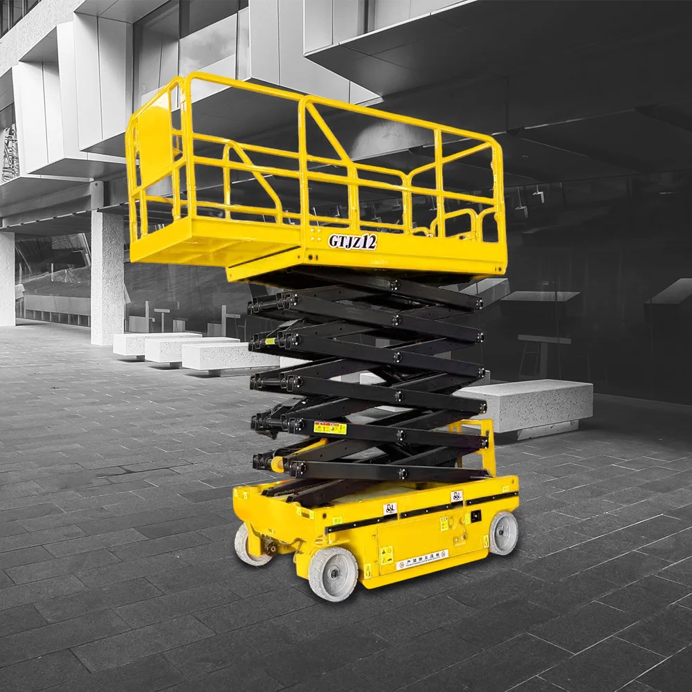 

Factory-Priced Zhaosheng 6m-12m Electric Scissor Lift Table (2200x930mm) 2200kg For Rough Terrain And Elevated Work New