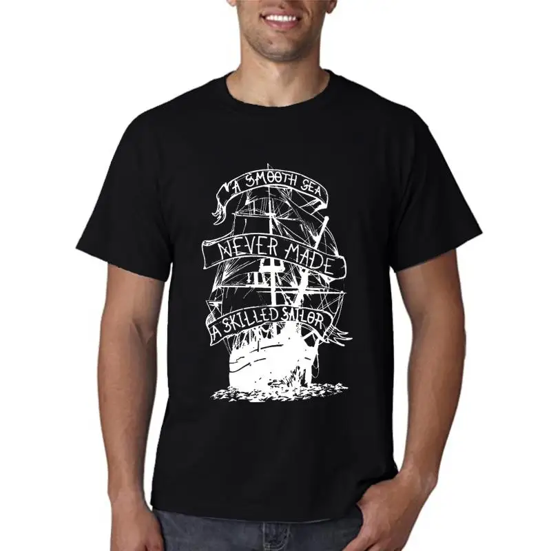 

Мужская повседневная футболка из 00% хлопка ort Sve Boat Tee irt Qi040A с ручной росписью Cus Design Service DIY Clothing Cusization