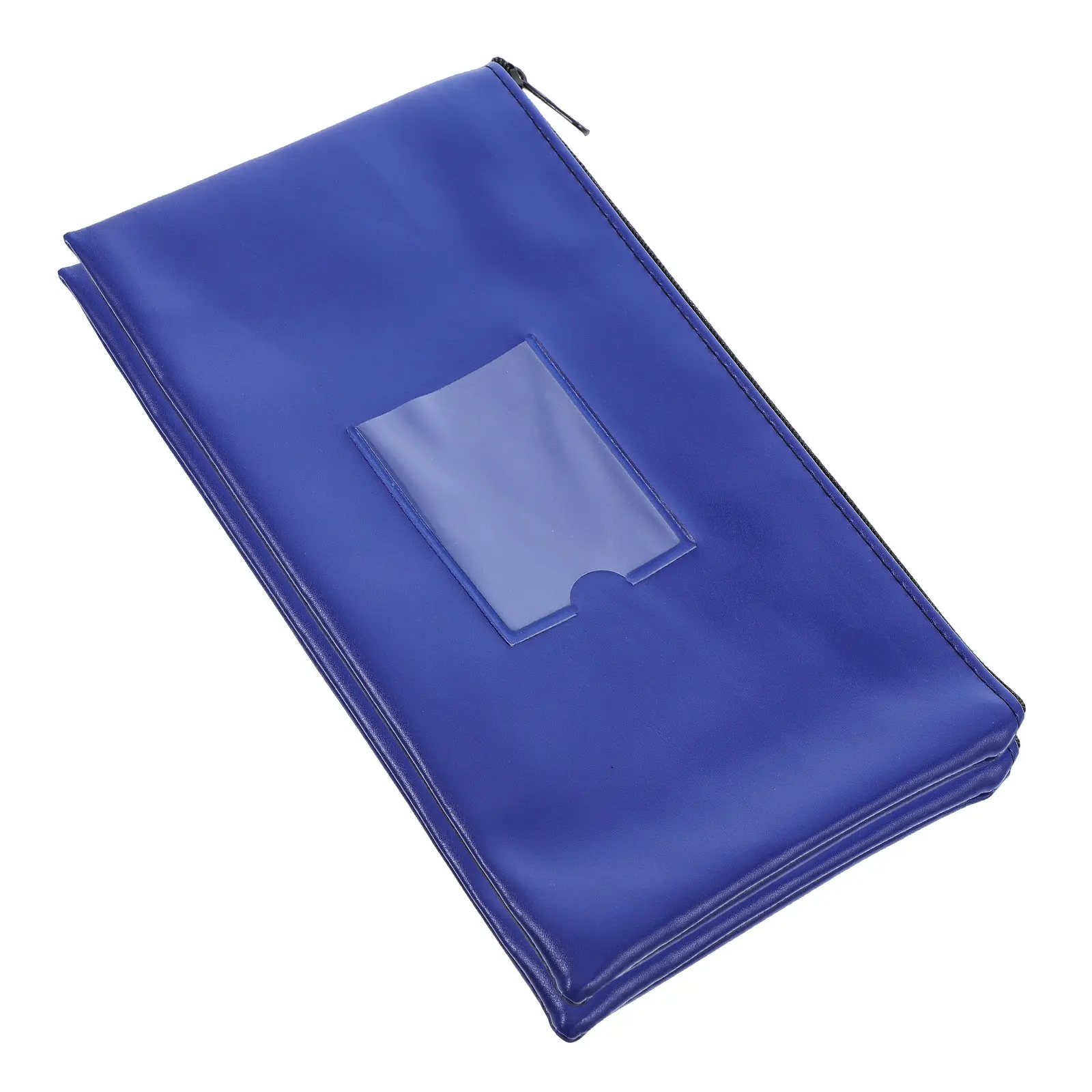 

2Pcs Fake Money Cash Coin Check Wallets Zipper Closure Card Slot Window Utility Pouches for Bills Receipts