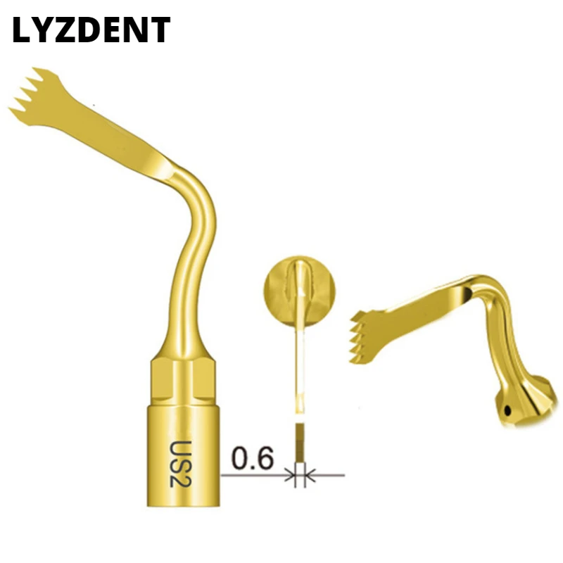 LYZDENT Bone Cutting Tip For MECTRON WOODPECKER Pizesurgery Tips Dental Tools