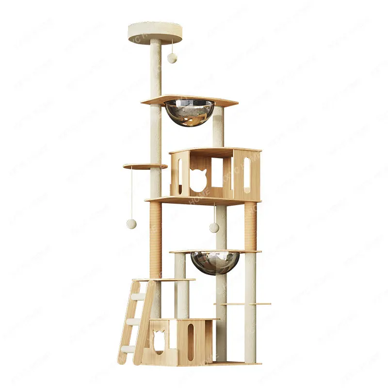 

Cat Climbing Frame Cat Nest Cat Tree Integrated Space Capsule Cat Scratch Trees Scratching Rack Does Not Cover an Area