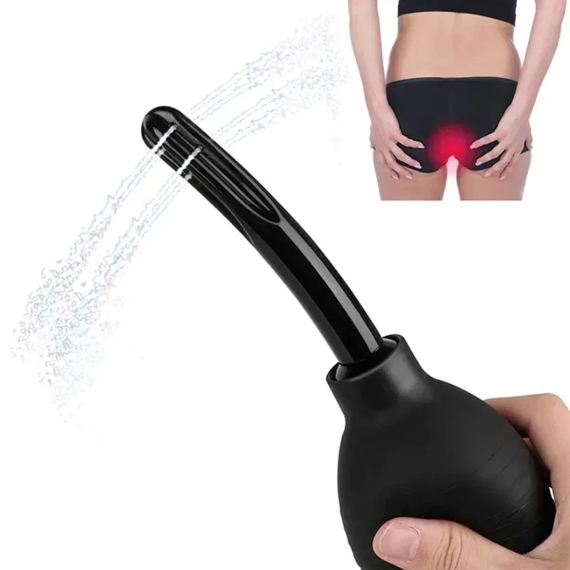 Enema anal irrigation ball style bowel cleansing post coital enema tools male and female cleaning equipment anal cleaning device