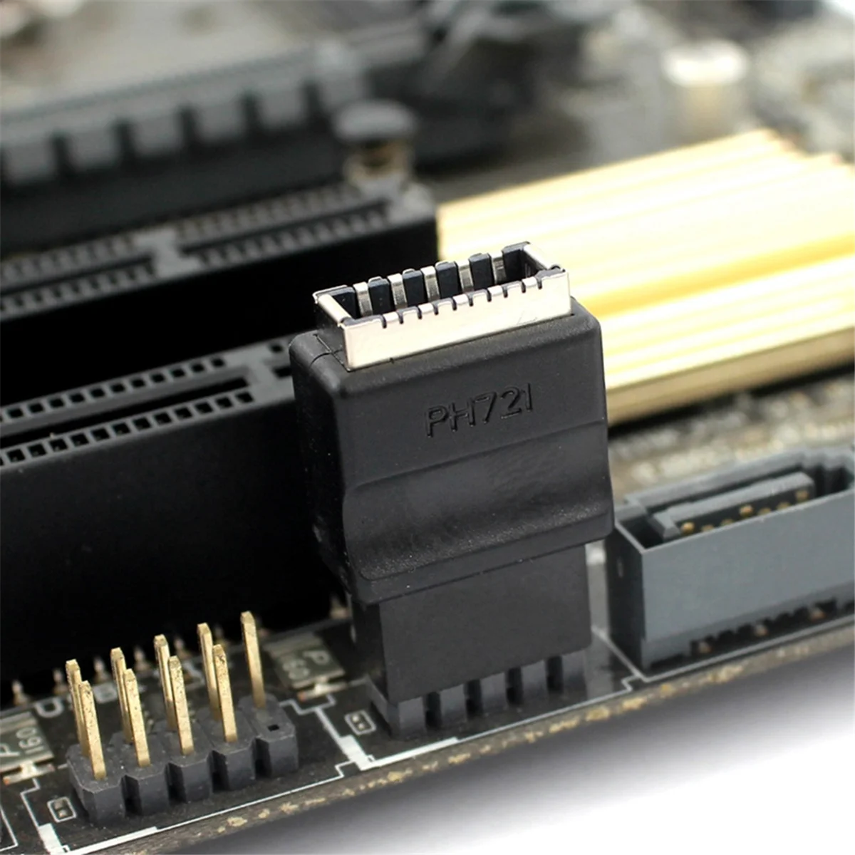 AA87C Адаптер USB2.0 для материнской платы с 9-контактным разъемом типа E «мама» Адаптер интерфейса TYPE-E