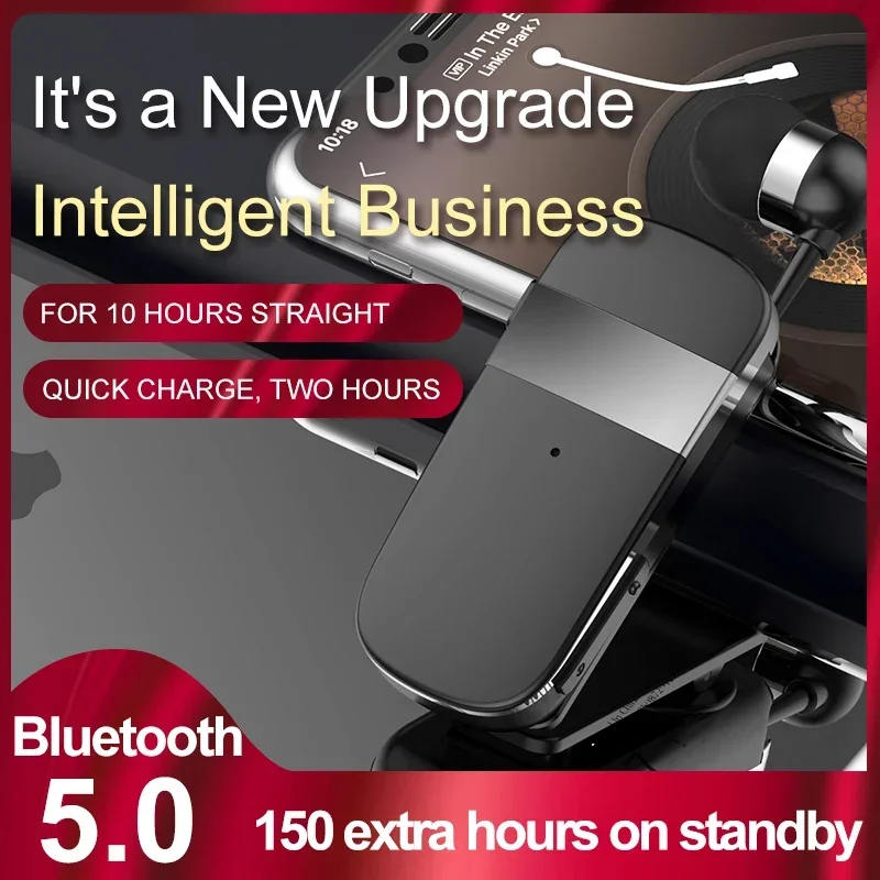 2023 K53 Mini Wireless Bluetooth Headset Call ricorda vibrazione sport Clip cuffie Driver auricolari auricolare PK F910 F920