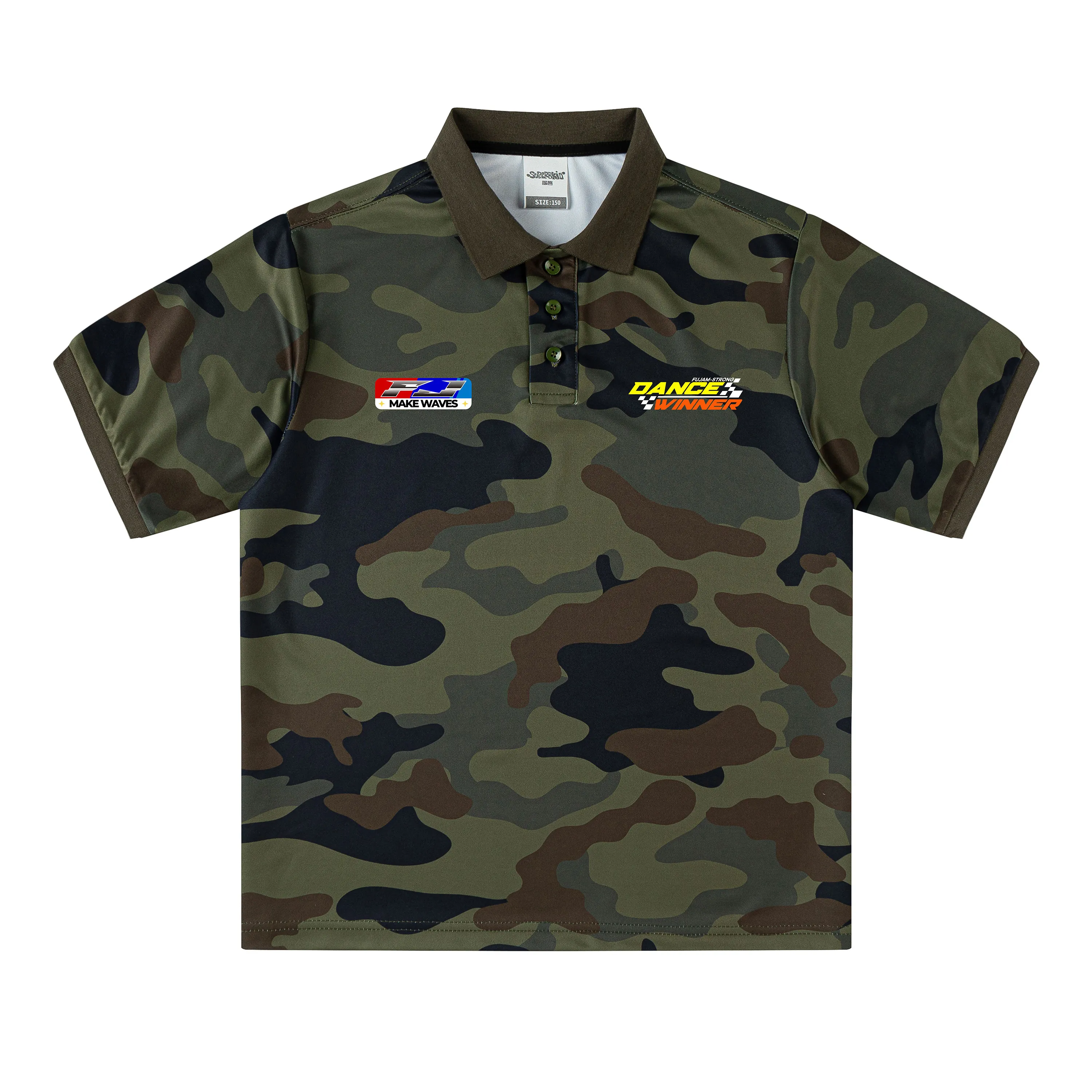 2026 Boys Camouflage Tops Khaki Pants Kpop Outfits Girls Group Jazz Dance Costumes Streetwear Hip Hop Dance Clothes DQS22711 view 5