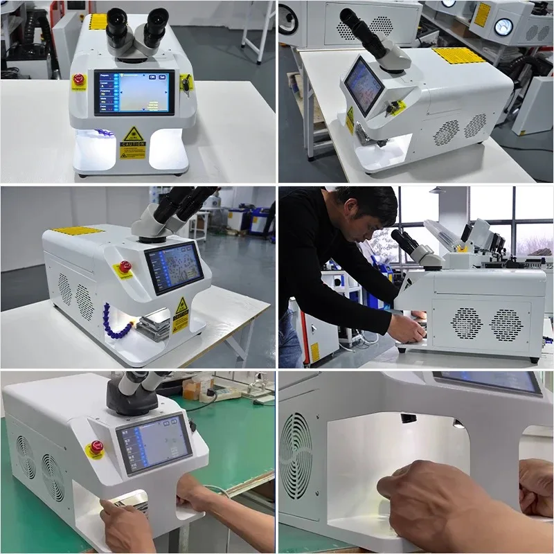 Desktop TH-JW200B Super Stable Laser Welder, Achieve Smooth Flawless Welds on Complex Jewelry