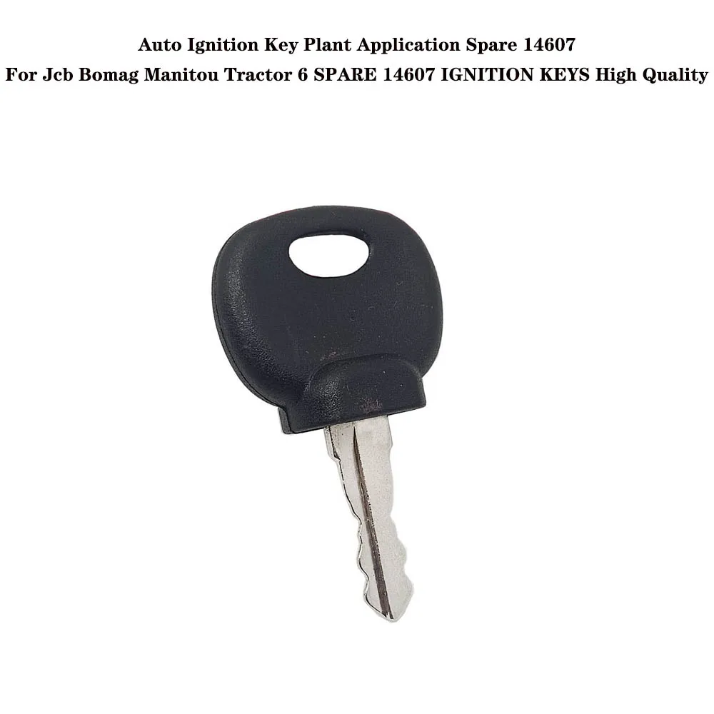 

6pcs Auto Ignition Key Plant Application Spare 14607 For Jcb Bomag Manitou Tractor 6 SPARE 14607 IGNITION KEYS High Quality