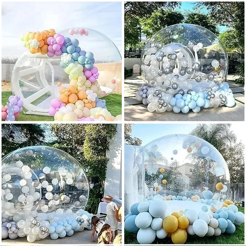 Inflatable Bubble House Kids - Kids Outdoor Play Tent recension och pris