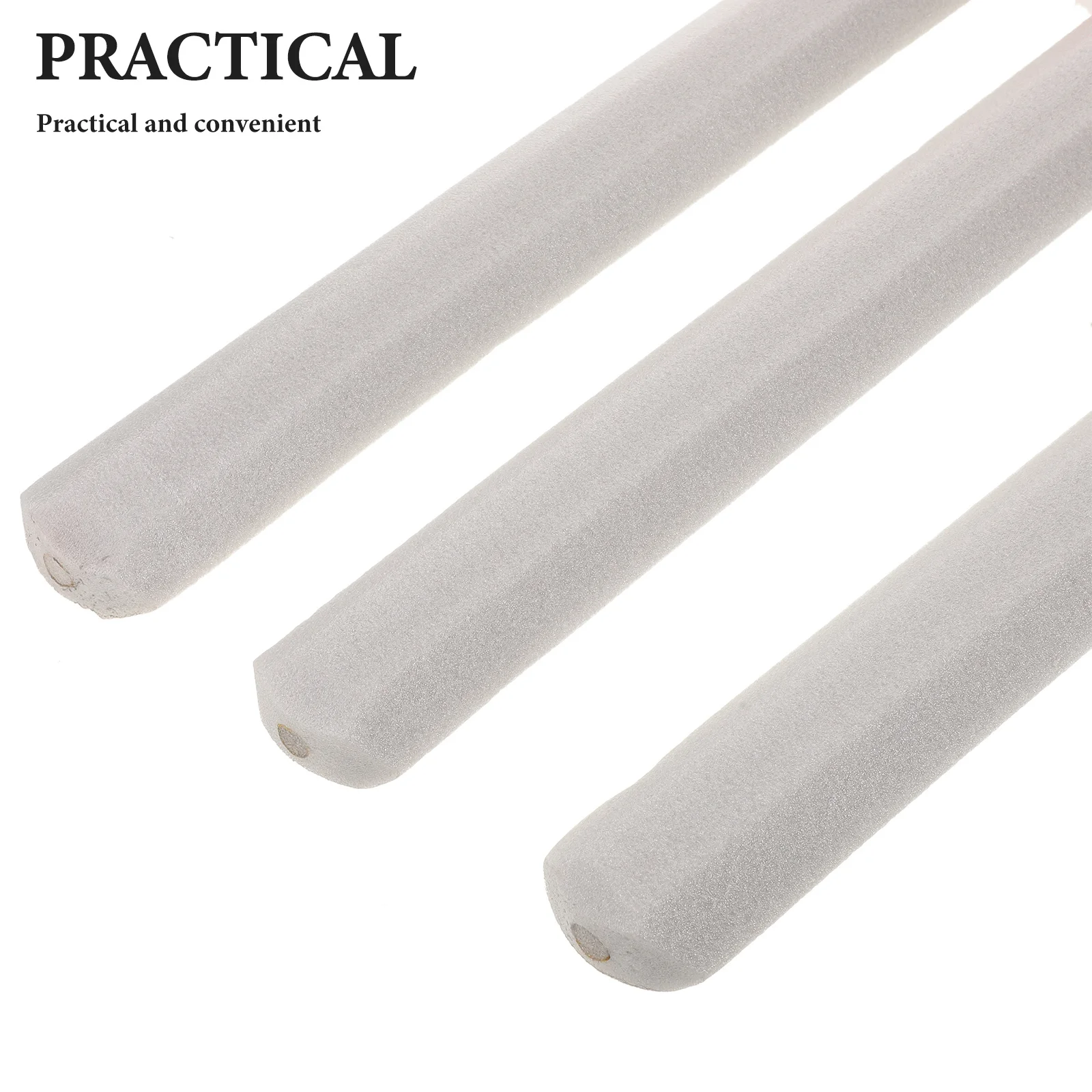 어린이용 폼 검 3개, 중세 의상 펜싱 훈련 소품, 파티 무대 공연용 검, 놀이용 폼 검