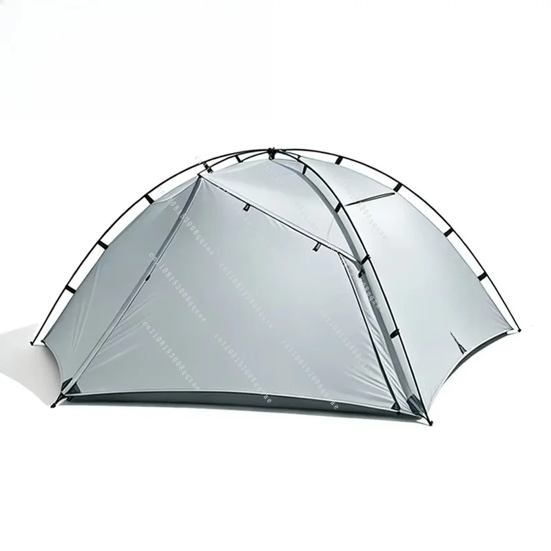 2-Person Ultralight Backpacking Tent, 15D Double-Layer Exoskeleton Trekking Tent for Outdoor Hiking Camping