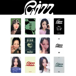 6Pcs/Set KPOP Soojin RIZZ 2nd EP Album Lomo Cards Double Sides Cute Selfie Photocards Postcards Fans Birthday Collection Gifts