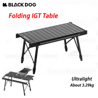 Naturehike BLACKDOG IGT Table Outdoor Folding Table Height Adjustable Portable Aluminum Alloy Multifunction Camping Picnic Table