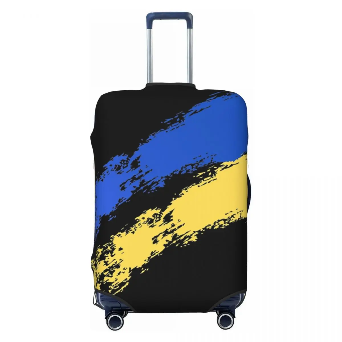 

Чехол для багажа с украинским флагом на заказ, милый патриотический защитный чехол для чемодана Украины, костюм для 18-32 дюймов