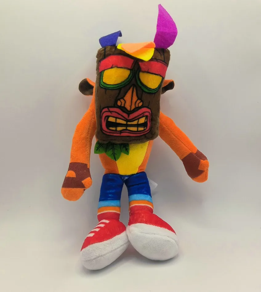 New Crash Bandicoot Toys Crazy Trilogy Series Action Figure Girl Pillow Doll Kawaii Ornament Children's Birthday Christmas Gifts