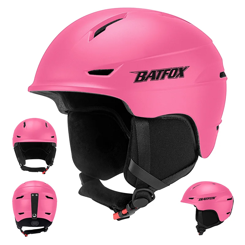 

BATFOX Winter Warmth Half-covered Anti-impact Safety Helmet New Unisex Ski Helmet Cycling Snowmobile Head Protective Equipment