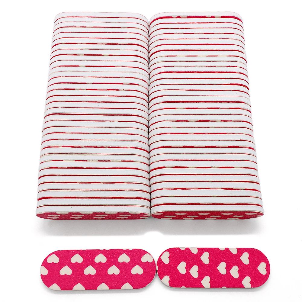 200 pezzi mini lime per unghie e tamponi set doppio lato carta vetrata unghie prodotti forniture per manicure strumenti per pedicure per unghie acriliche
