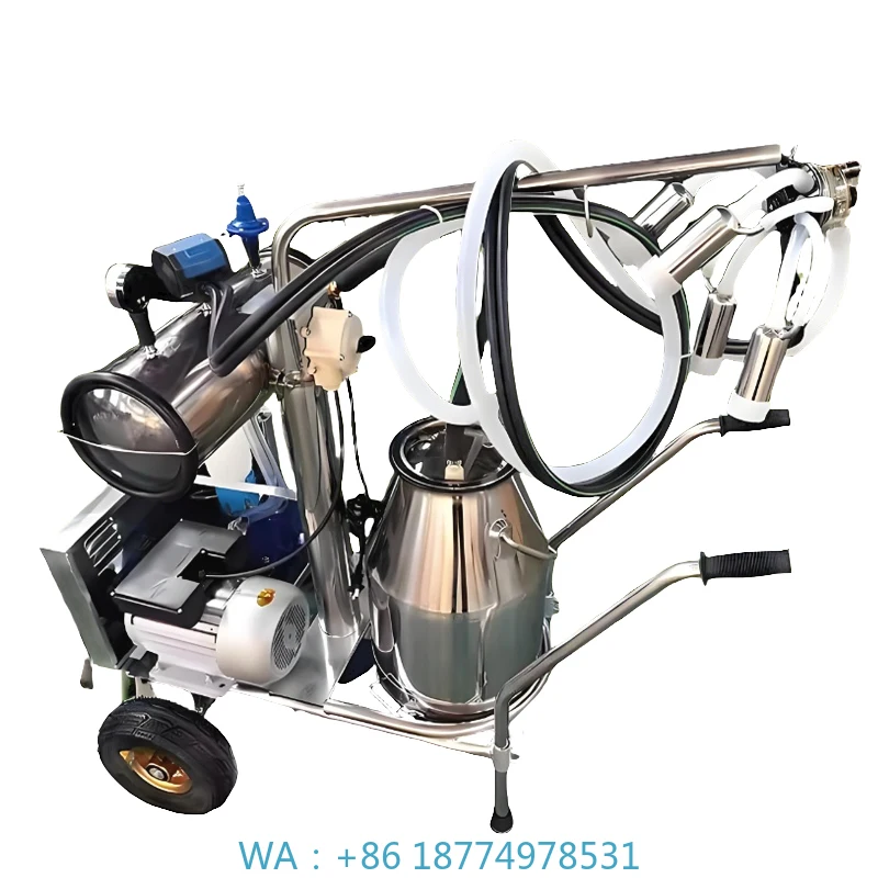 Goat Camel Dairy Equipment, High-quality Milking MachineBig Farm Portable Large-scale Milking Machine for Dairy Cows, Sheep