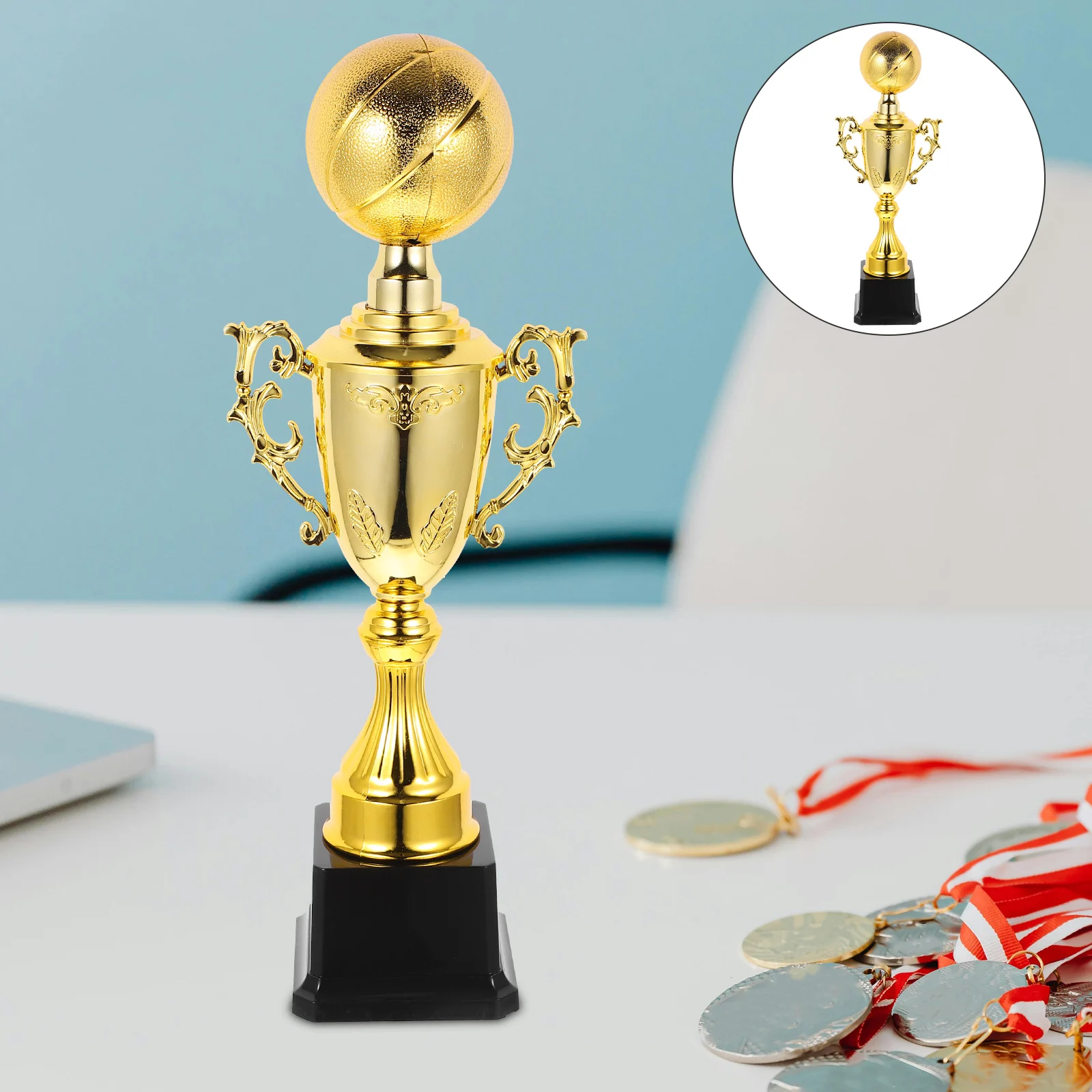 حفلة مسابقة جائزة كرة السلة للمناسبات المدرسية ديكور لوازم حفلات الكأس البلاستيكية