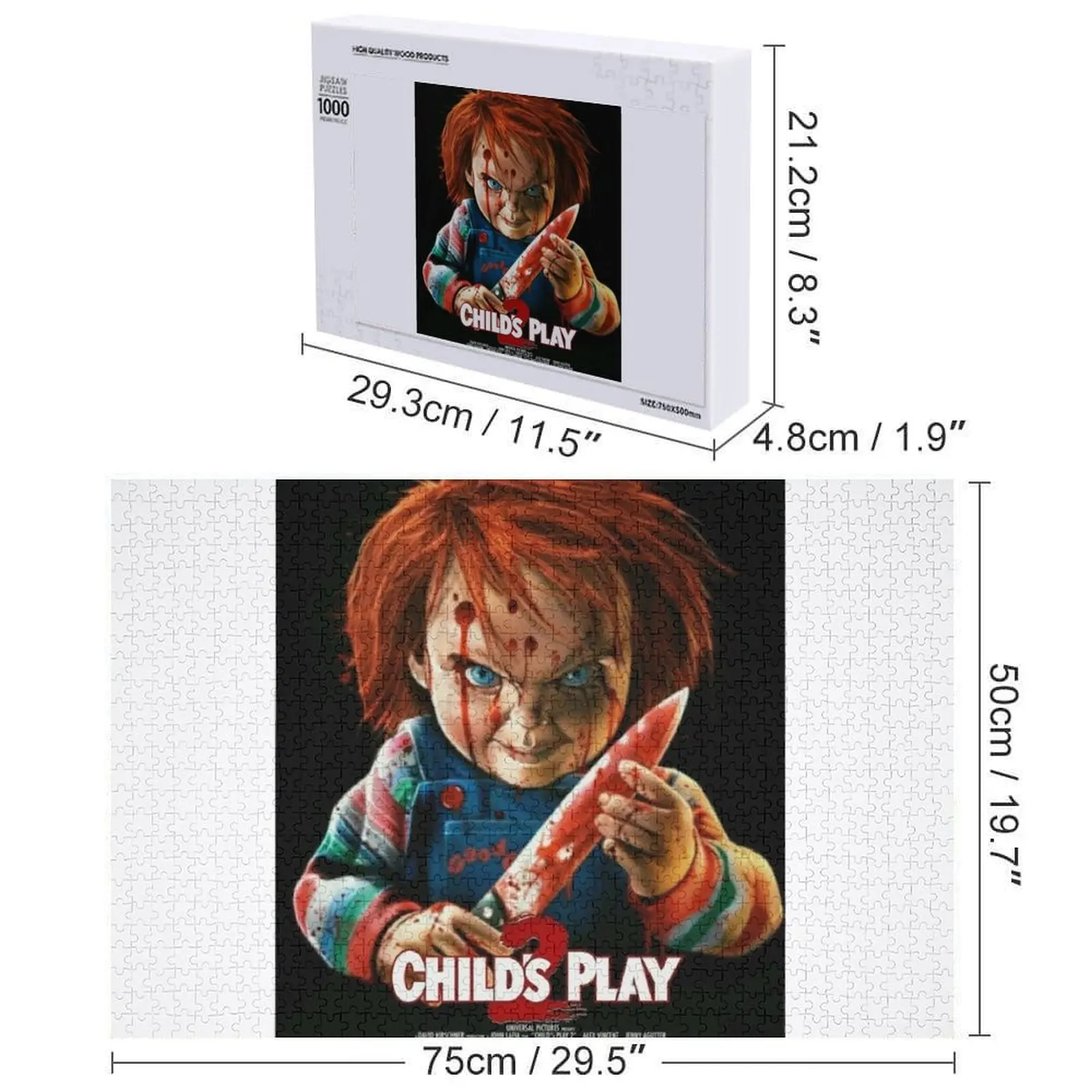 차키의 게임 직소 퍼즐 맞춤형 개인화된 아기 물건 맞춤형 장난감 어린이용 퍼즐