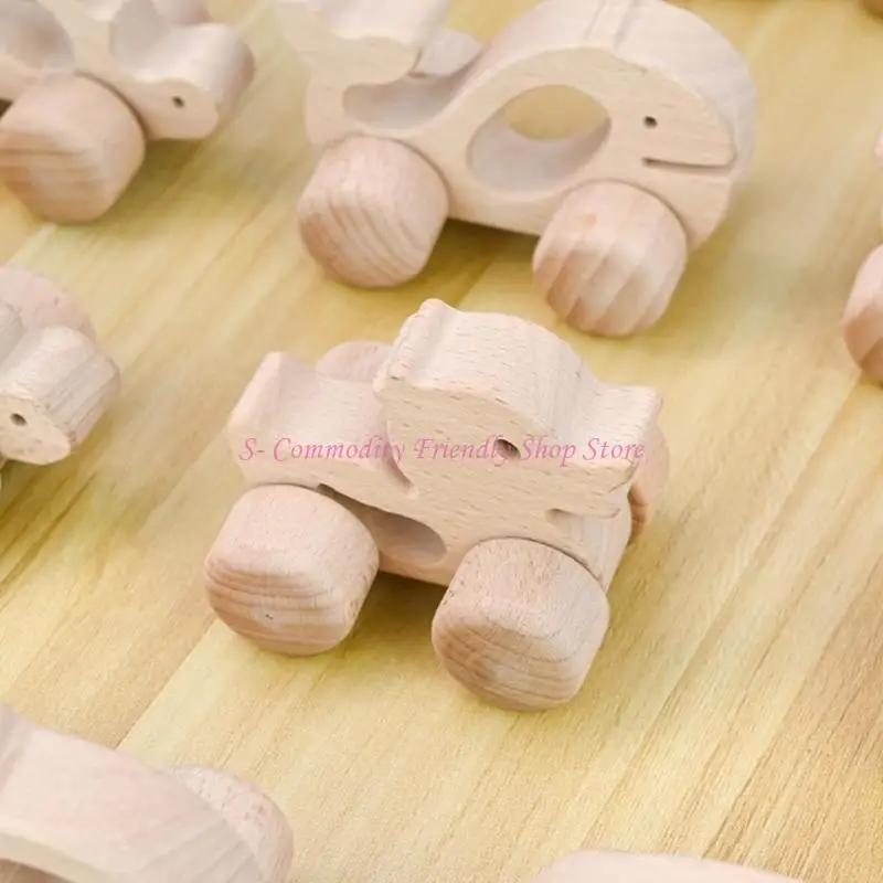 85ae Notor Animal Car Toy pour tout-petit Inertia Push Vehicle Toy pour bébé Grip Grip Root Toy pour une habileté à moteur