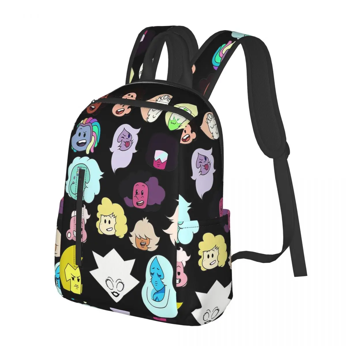

Steven Universe Heads Студенческий рюкзак Школьная сумка Походный дорожный рюкзак для мужчин и женщин Модная сумка для книг Сумки на плечо
