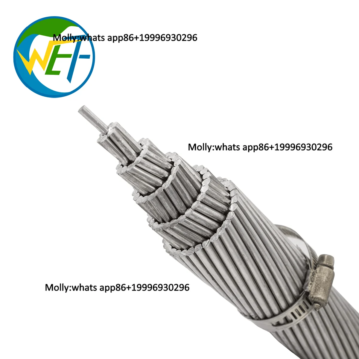 ACSR Cable AWG\ASTM\BS Standard Aluminium Conductor Aluminium Clad Steel Reinforced Conductor