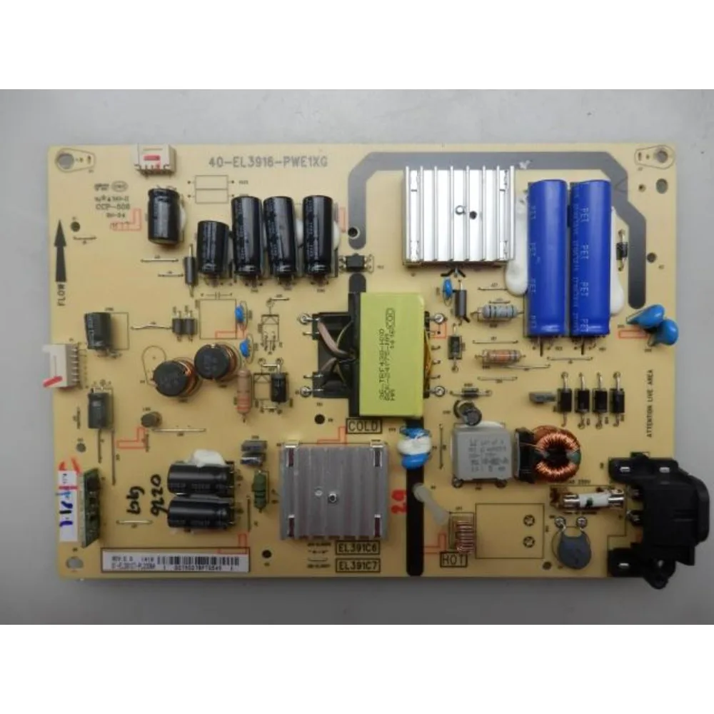 

for TCL L39F1600E D39E161 EL391C7 Power Board 40-EL3916-PWD1XG/PWE1XG