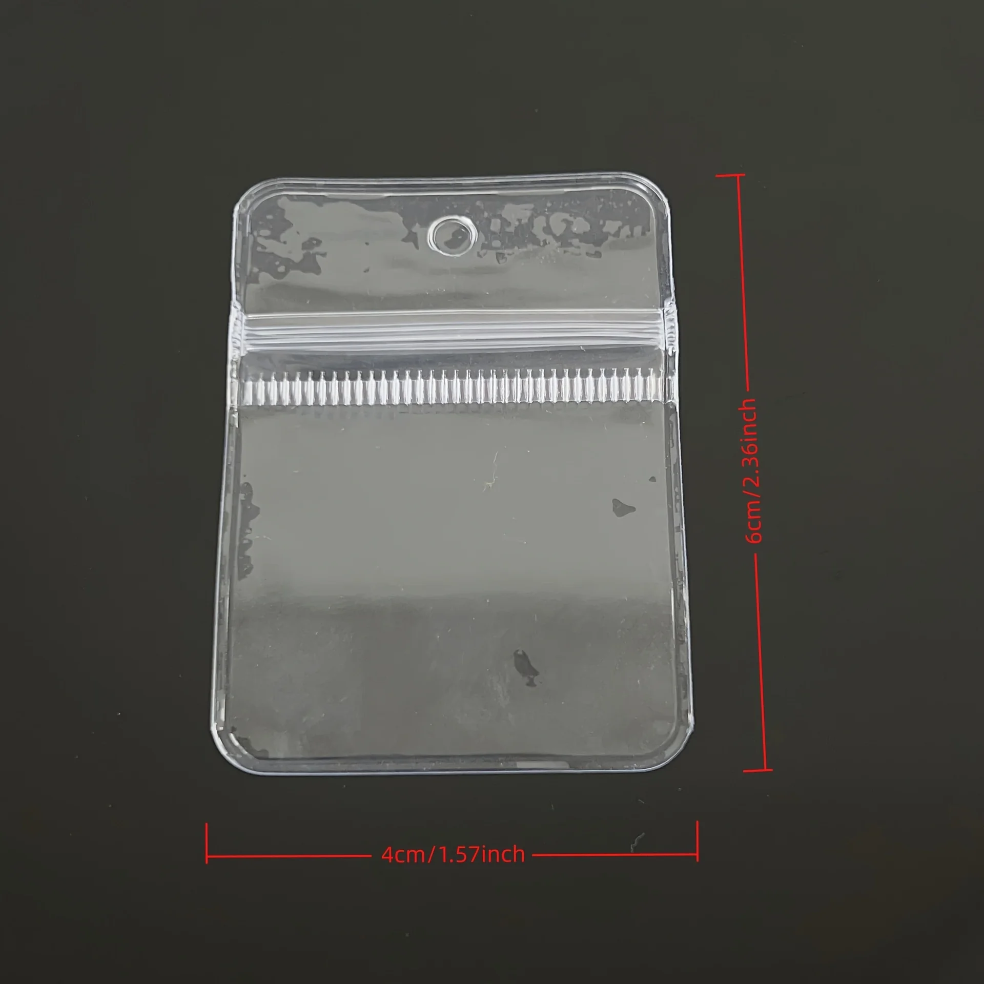 10pcs/pack PVC self sealing bag, pet hair collection commemorative bag, with hanging space for hanging