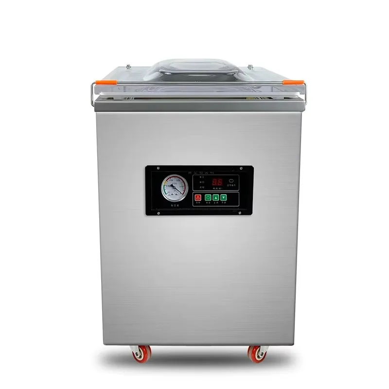 DZ360 Single Chamber Vacuum Sealer Machine for Food Vegetable Rice Fish - Factory Sale on Sealing Machines