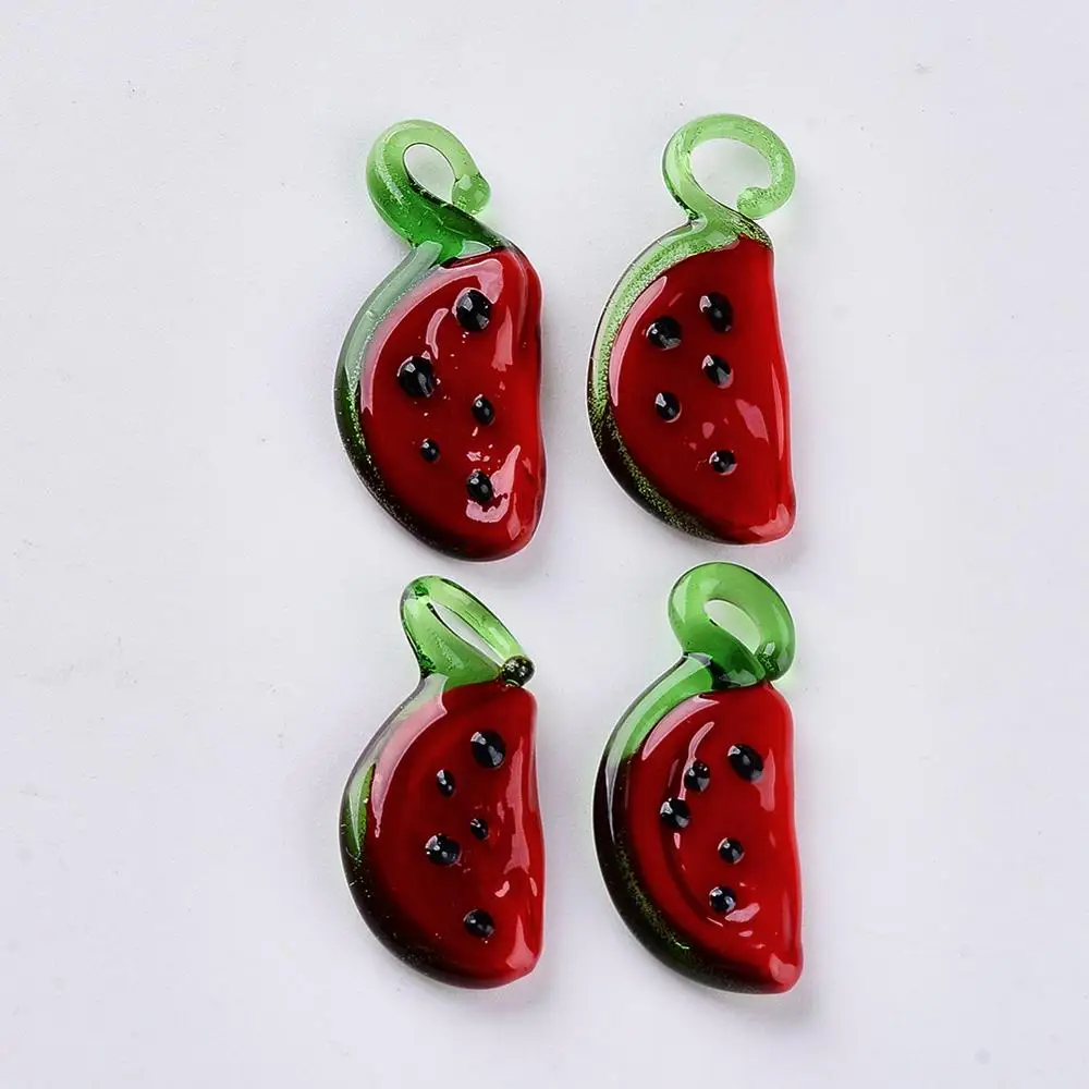 200 stuks handgemaakte lampwork kralen fruit groente thema kralen voor doe-het-zelf sieraden maken leuke armband handgemaakte accessoire