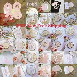 Letter Pentagram Box Metal Cutting Dies Seal for DIY Die Scrapbooking photo album Card Making Decoration Supplies