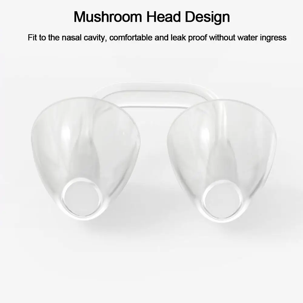 Creative Waterproof Nose Plug for Swimming Useful Reusable Silicone Swim Nose Protector Clip Diving Surfing Accessories