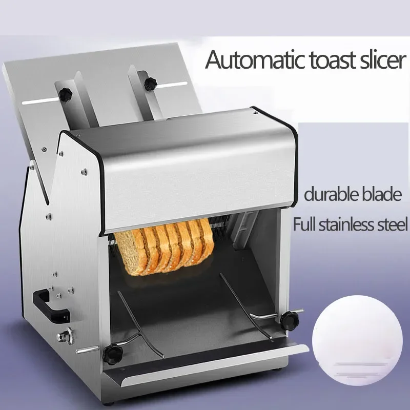 31pc Bread Slicer Electric Bread Cutter Toast slicer Commercial Toast Bread Slicer Stainless Steel Bread Cutting Machine