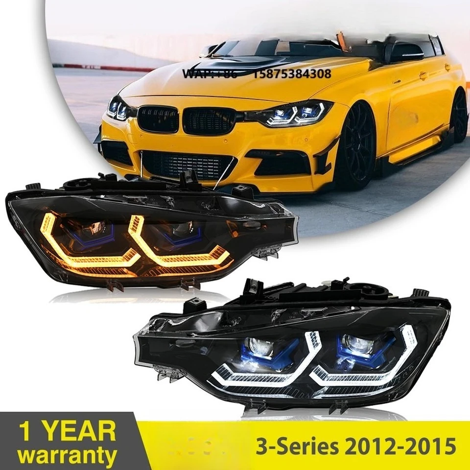 

LED Headlights Projector for 3 Series 12-2019 F30 F31 320i HALOGEN/HID/XEwbrNON